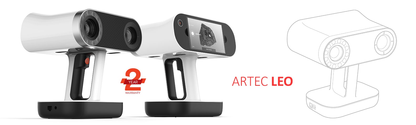 Artec Leo Wireless 3D Scanner